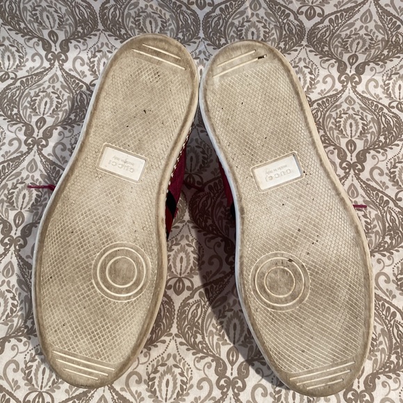 GUCCI ACE SNEAKERS with Crystal Platform - Picture 7 of 9